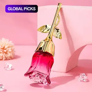Women's Rose Pattern Perfume, Elegant Fragrance for Daily Life, Fashion Perfume For Party, Fragrance Scent Blend, Floral Scents Perfume #GLOBAL PICKS