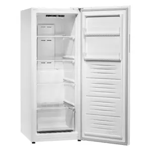 VEVOR Convertible Freezer/Refrigerator, 11 Cu. Ft Frost Free Upright Freezer with Temp Control Panel, Reversible Door, Adjustable Glass Shelves and LED, Standing Fridge for Kitchen, Office, Garage