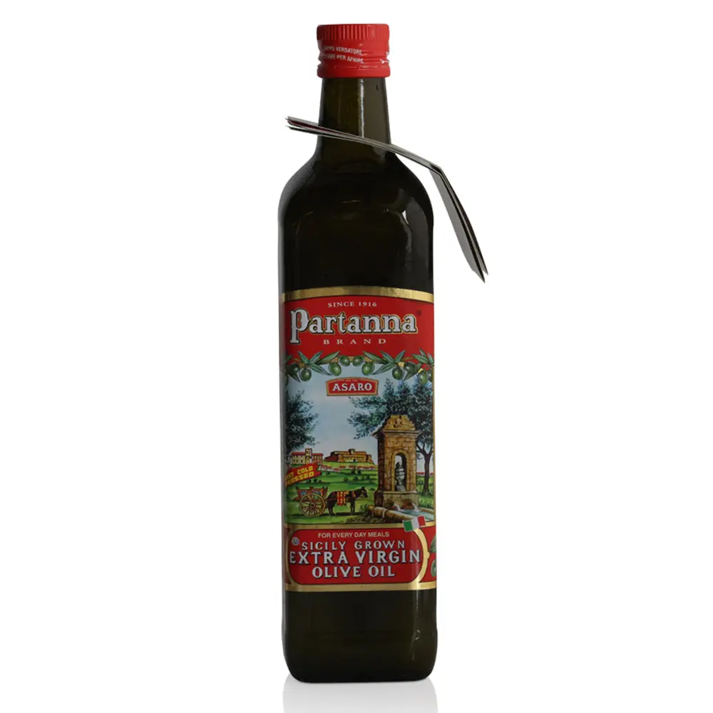 Partanna Everyday Extra Virgin Olive Oil – Sicily Grown, 25.36 fl oz