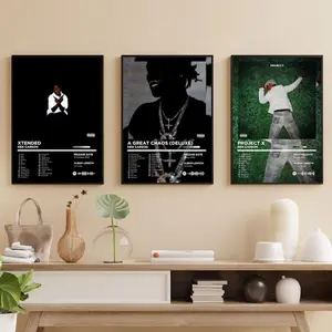 Ken Carson Album Cover Poster Bundle Set of 3, Rapper Posters