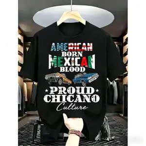 [PeakPro T-shirt]-Lowrider Chicano Mexican American Latina Rider Cholo Tee