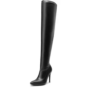 DREAM PAIRS women's over the knee boots, women's thigh high boots with heels autumn boots