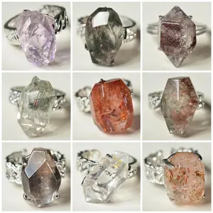 Asteraia [Tray #E No.E01-E09] Variety Crystal Ring –  Handmade Gemstone Ring Daily Wear Healing Summervibes