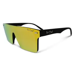 Black Polarized Stunners Gold Lens