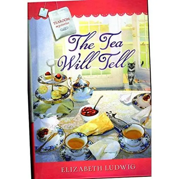 USED Book - The Tea Will Tell (Tearoom Mysteries Series) by Elizabeth Ludwig (Hardcover)