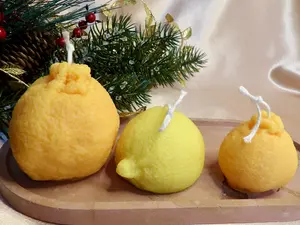 Orange Spice – Citrus Trio Decorative Holiday Candle Set