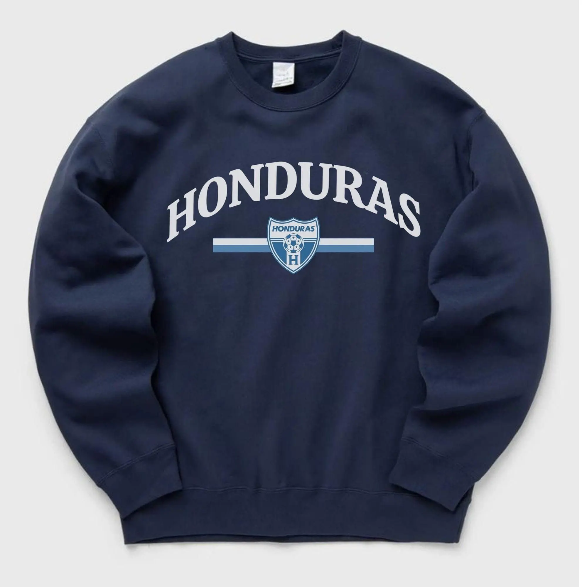 Honduras National Team Sweatshirt, Honduras Soccer Sweater- Honduras Flag Crewneck