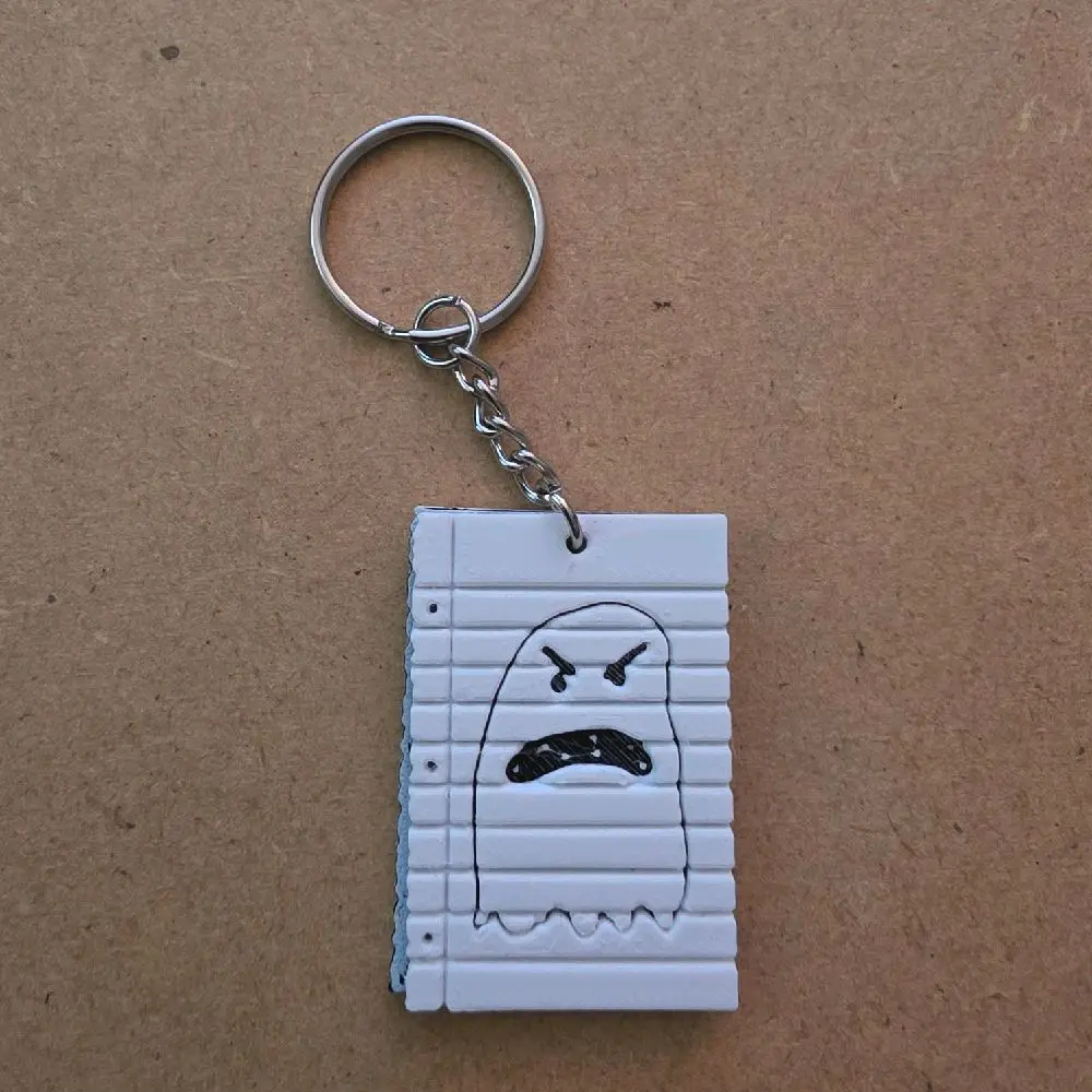 SpongeBob SquarePants Haunted Grocery List Keychain