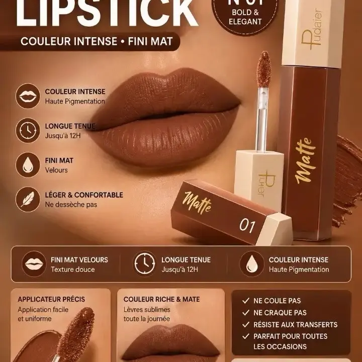 Danthbeauty store, Matte Liquid Lipstick