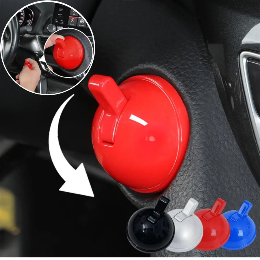 Car Engine Start Stop Button Decorative Sticker, Creative Car Engine Start Stop Button Joystick Ignition Key Decorative Switch Button Cover, Suitable for Car Interior, Car Decorations, Sticker For Cars, Car Accessory