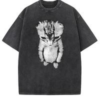 Washed T-shirt-Black