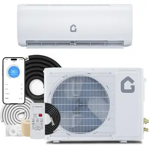 18000 Btu Mini Split Air Conditioner & Heater - Wifi Enabled, 19 SEER2 Energy-Efficient Inverter, Air Conditioner with Aux Input, Cools Up to 1250 Sq.Ft