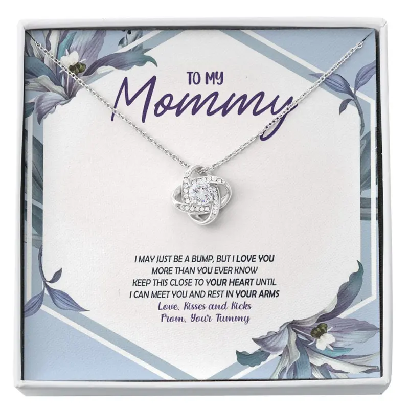 Wife Necklace, Pregnant Wife Necklace, Gift For Wife When Pregnant, New Mom, First Time Mom Custom Necklace