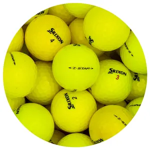 Srixon Z-Star Yellow - Mint Golf Balls