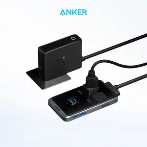 [Live Only] Anker Prime Charging Station 240W 8-in-1 USB C Power Strip with 2 AC, 4 USB-C, 2 USB-A, 5 ft Detachable Extension Cord for iPhone 15/14, MacBook & Desktop Accessory