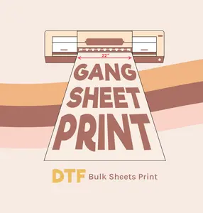 Custom DTF Transfer Gang Sheet Heat Transfers