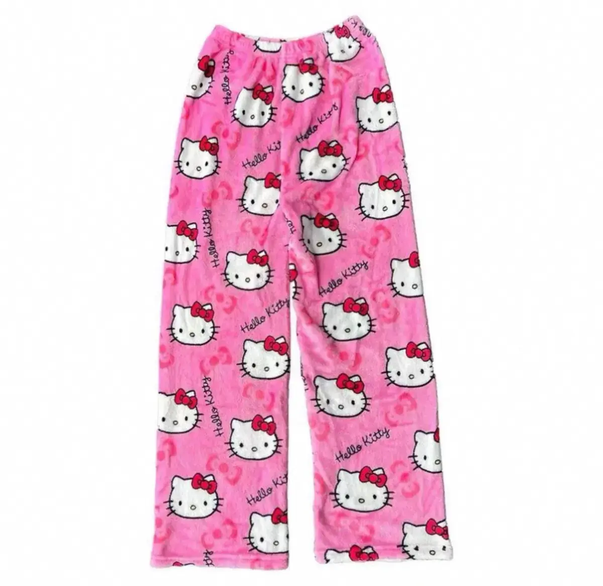 SA-NRIO  He-llo Kit-ty Comfy Pajama Pants - Size Need Two More - Cute Cozy Y2K Style - TikTok Approved Loungewear for Women - Perfect for Couples - Nightwear - Womenswear