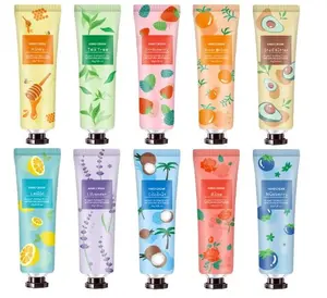 10 Pack Hand Cream for Dry Cracked Hands,Mothers Day Gifts,Teacher Appreciation Gifts,Nurses Week Gifts,Birthday Gifts for Women,Natural Plant Fragrance Mini Hand Lotion Moisturizing Hand Care Cream