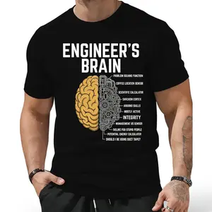 Engineers Brain Shirt Funny Engineering Gift, Engineer Tee Men Women, STEM Humor Apparel