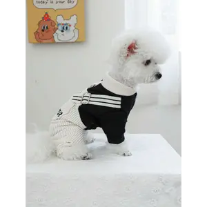 Kuas1  1pc Fashionable Bib Pants Pet Clothes For Small/Medium Dogs And Cats