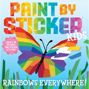 Paint by Sticker Kids: Rainbows Everywhere! by Workman Publishing [Paperback Book]