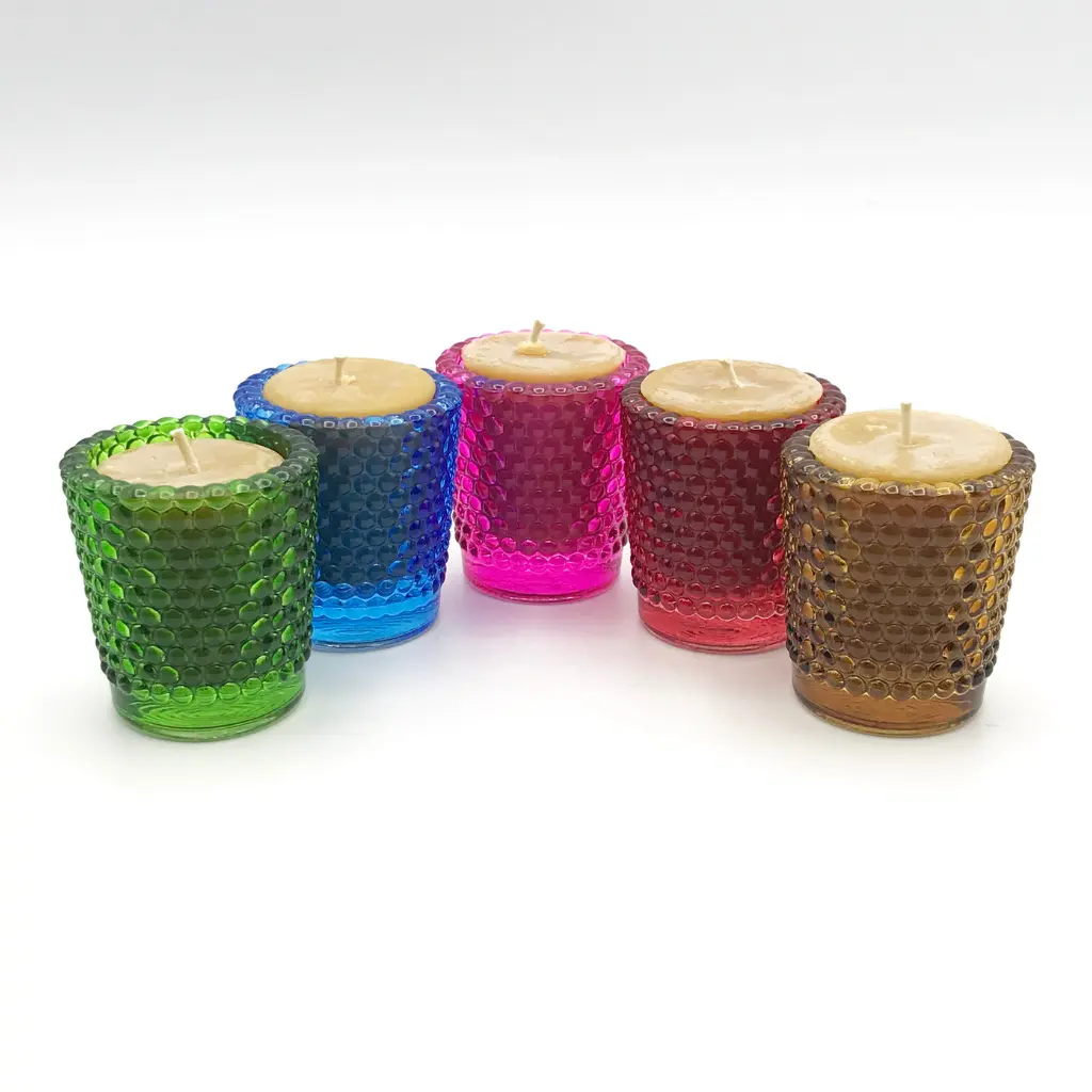 Beaded Votive Candle