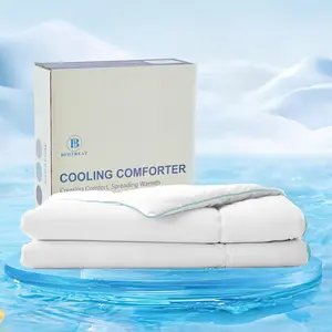 BedTreat Cooling Comforter King Size Cool Comforters for Hot Sleepers Cooling Blanket Breathable Comforter Summer Bedding White
