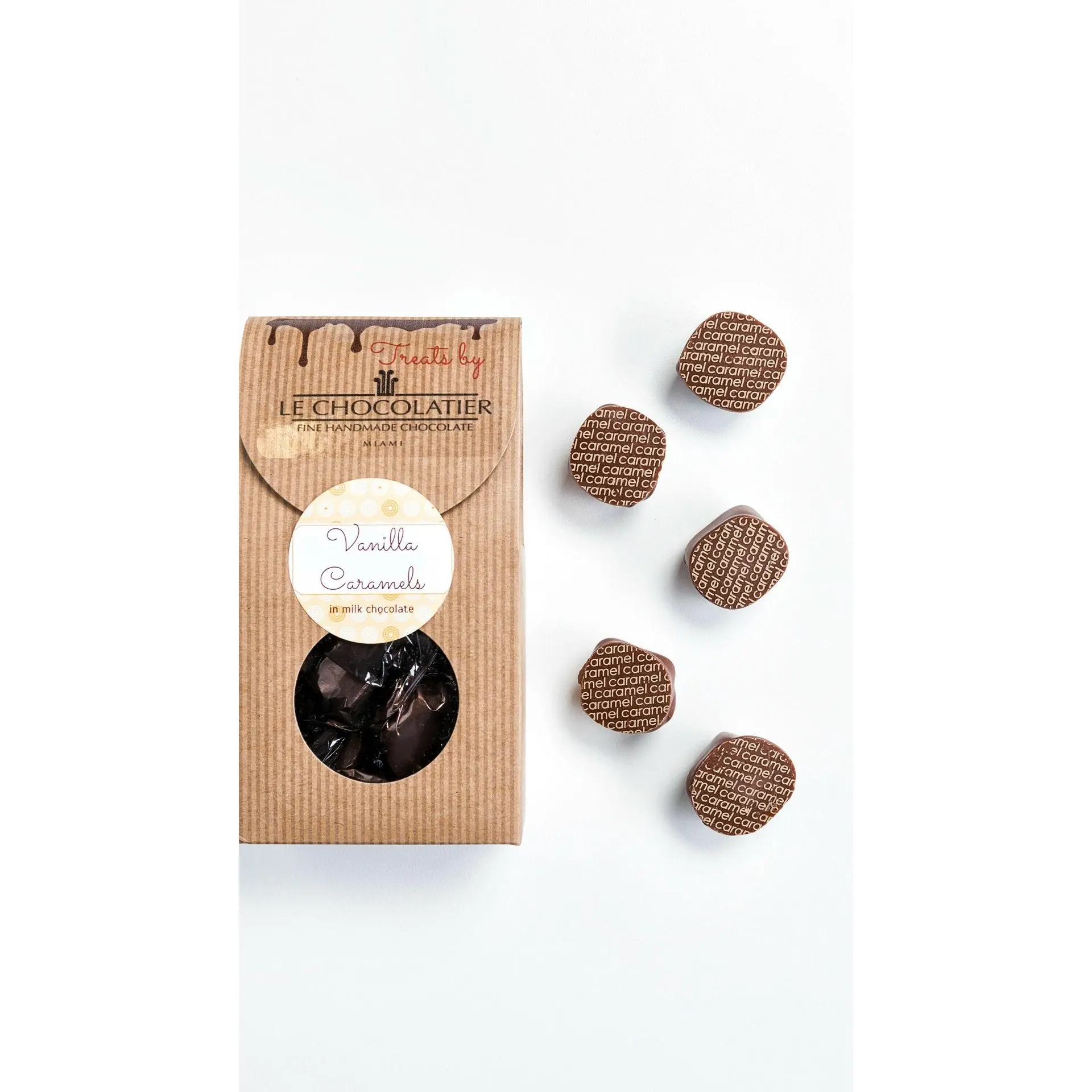 Vanilla Caramel Squares Treat Box