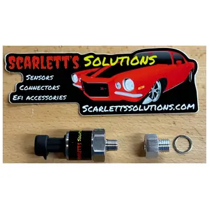 M12 1.5 (LS Coolant Port) to 1/8 NPT Port Adapter