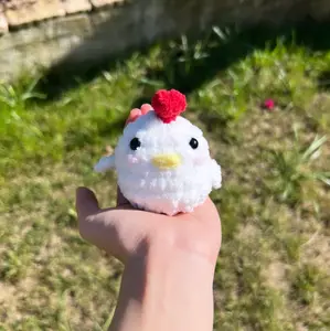 Baby rooster crochet