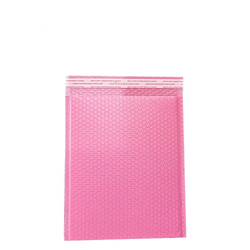 Free Gifts Pink Packaging Retort Pouch Vase Wigs Push Pop Ziplock Bag for Lace Frontal Wigs