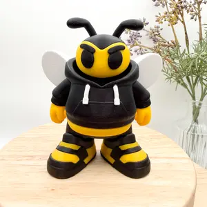 Jumbo Pocket Friends Articulating Figurine 3D Printed