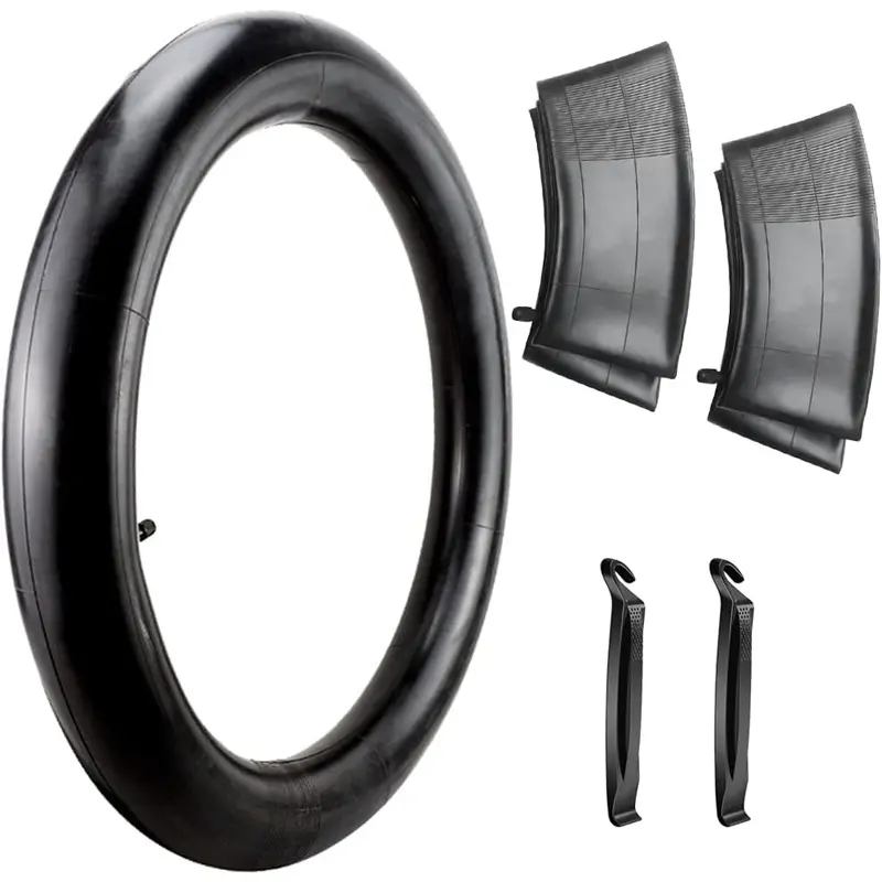 2 Pack 20 Inch Fat Tire Bike Inner Tubes 20 x 3.5/4.0 Bicycle Replacement Butyl Rubber Inner Tube with AV32mm Schrader Valve for 20'' Fat Tire Ebike, Electric Bike and Mountain Bike, Bicycle Parts, Ebike Accessories