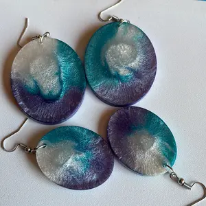 Resin earrings