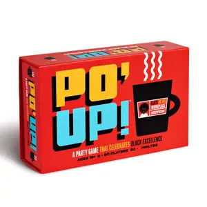 PO’ UP! Black in the Workplace Card Game – Fun Party Game for Black Professionals | Adult Conversation Game | Ages 18+ | 2+ Players