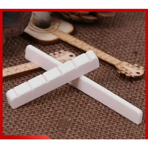 Guitar Bridge Cow Bone Nut Classical Guitar Special Upper and Lower Nut Bone Nut String Bridge Guitar Accessories