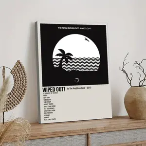 The Neighbourhood Wiped Out Art Painting Decorative Classic Poster Art Wall Art Oil Painting Art Canvas Poster Decorative Painting Porch Living Room Art Decoration