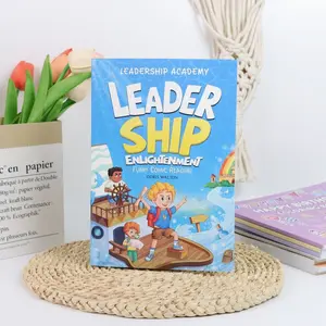 Leadership Comic Book Notebook, Develop Communication Skills & Responsibility, Inspiring Kids to Shine, Hb-535 Batch Number