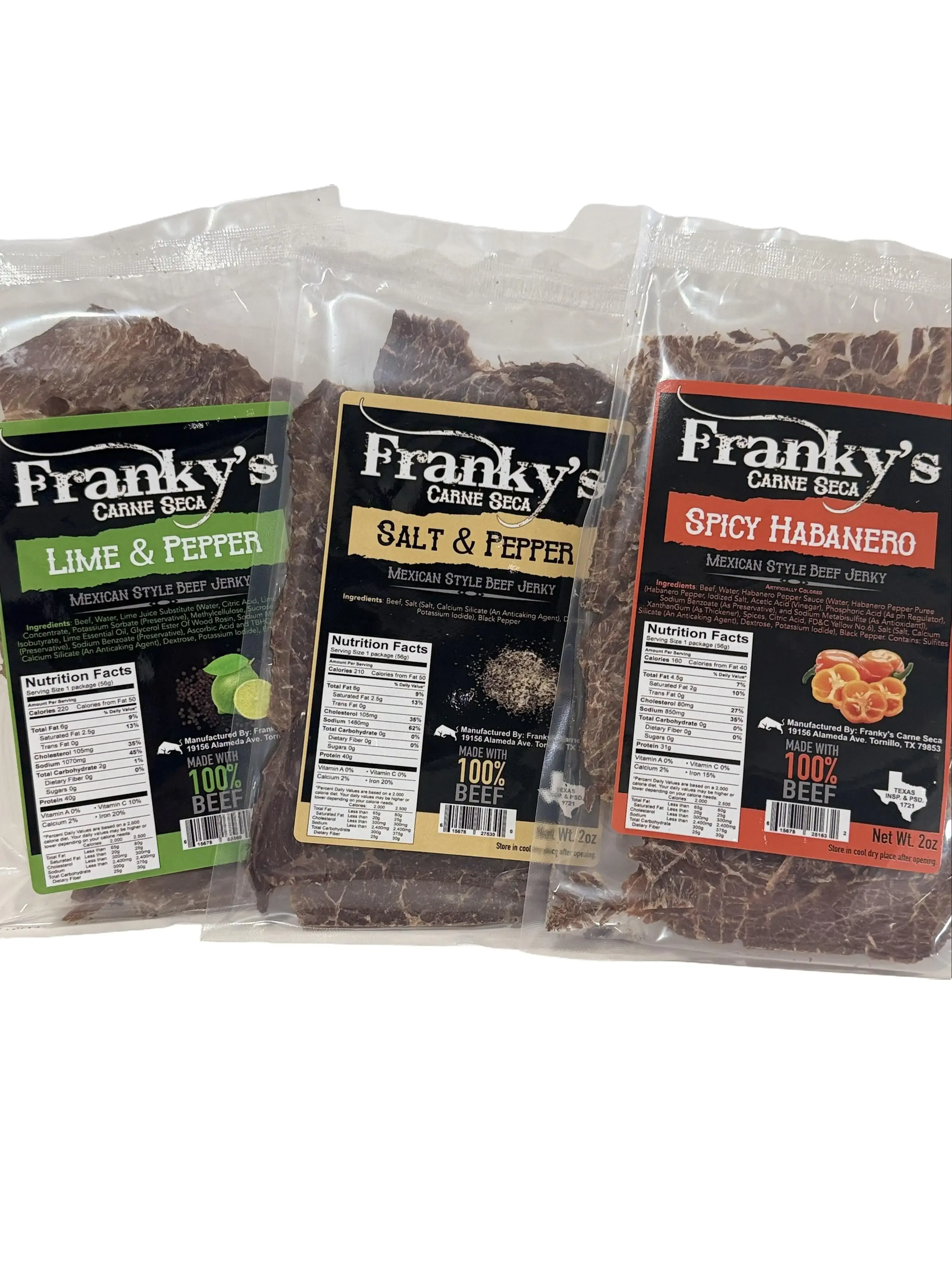 Frankys 1 lb of Beef Jerky