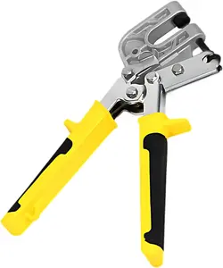 GJANSH Metal Stud Crimper Heavy Duty Aluminum Alloy Ceiling Punching Pliers Plaster Drywall Tools For Fastening Metal One Handed Operation Hand Tools fathersdaygift