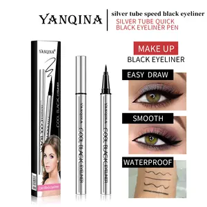 【YANQINA】Long-lasting eyeliner -lightweight, waterproof,vegan,cruelty-free,24-hour smooth application,ultra- creamy and silky smooth texture.