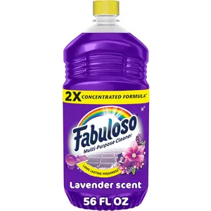 Fabuloso 2X Concentrated Multi-Purpose Floor Cleaner, Lavender Scent, 56 oz