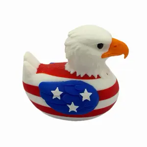 American Eagle Duck 3D Printed Figurine - Patriotic Collectible, Artistic Decoration, Ornaments, Freedom Gift