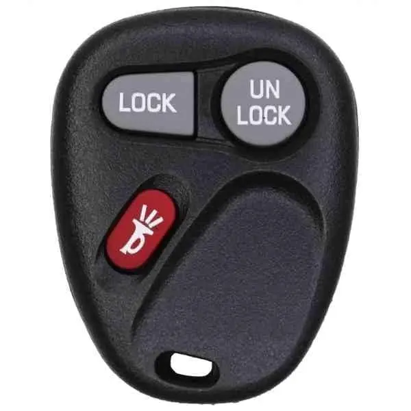 KEYS4LESS Car Key Fob Keyless Entry Remote for Gmc Yukon 2002 Fcc KOBLEAR1XT Part Number 15042968