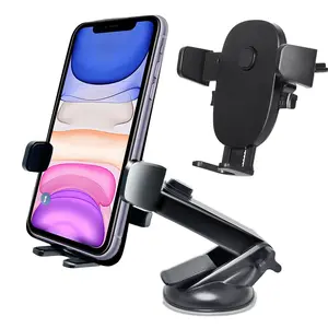 Foldable Car Phone Holder, Car Navigation Bracket with 360° Rotation Suction Cup，Suction Phone Mount,phone Case, Adjustable Cellphone Holders for Dashboard, Car Accessories, Car Essentials, Car Mount for Vlogging, Car Mount for IPhone