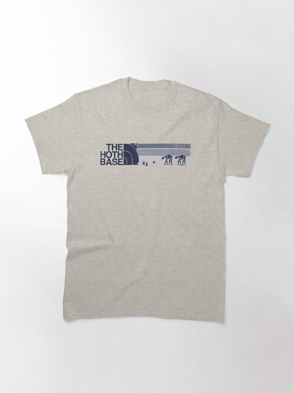 The Hoth Base Classic T-Shirt Aesthetic Casual Cotton Breathable Fabric Unisex Tee