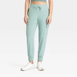 Women's Active Light Mid-Rise Cargo Joggers - All In Motion