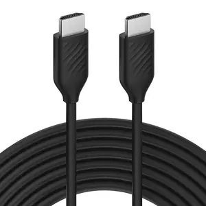 4K 1080p 60Hz HDR HDMI 2.0 Cable, 18 Gbps, 2-Pack, High-Speed Cable, Compatible with MacBook Pro 2021 and Xbox