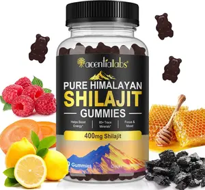 Shilajit Gummies, Pure Himalayan Shilajit Gummies with 100% Shilajit, Shilajit Organic Gummies Rich in Fulvic Acid 85+ Trace Minerals Suitable for Men &...