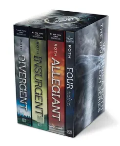 Divergent Series Four-Book Paperback Box Set: Divergent, Insurgent, Allegiant, Four (Divergent Series) by Veronica Roth [Paperback Book]